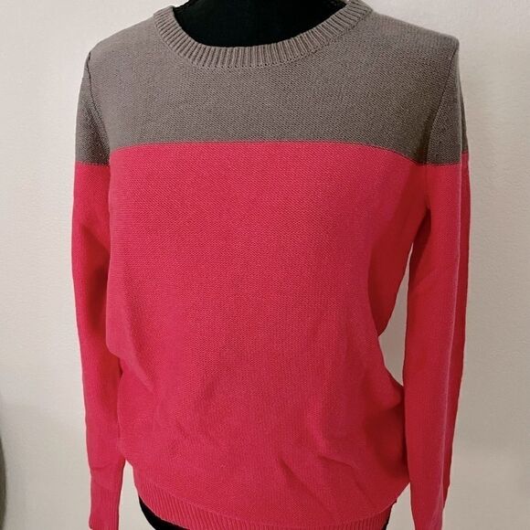NWT Old Navy Colorblock Women’s Ribbed Sweater - Picture 2 of 4